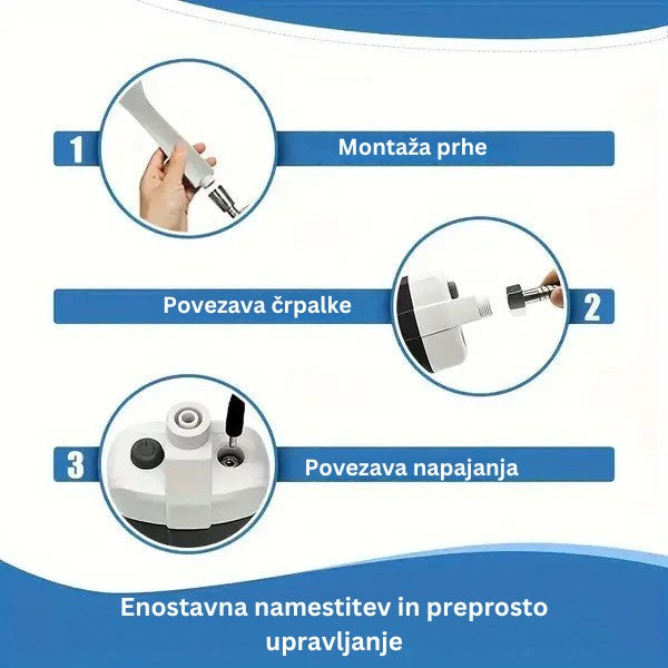 Prenosni zunanji tuš | HYDROPORT