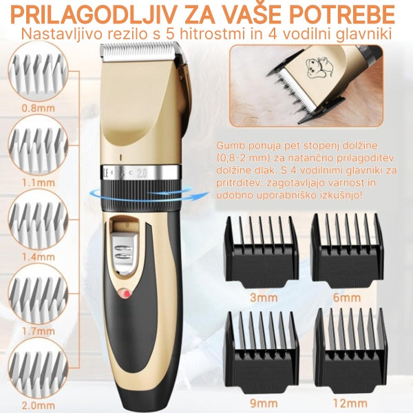 Komplet za striženje dlake hišnih ljubljenčkov | GULAMACHINE