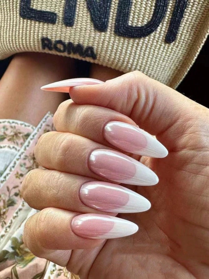 Ročno izdelani umetni nohti | BLUSH OMBRE