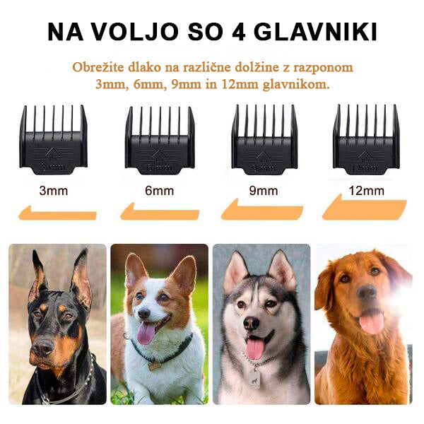 Komplet za striženje dlake hišnih ljubljenčkov | GULAMACHINE