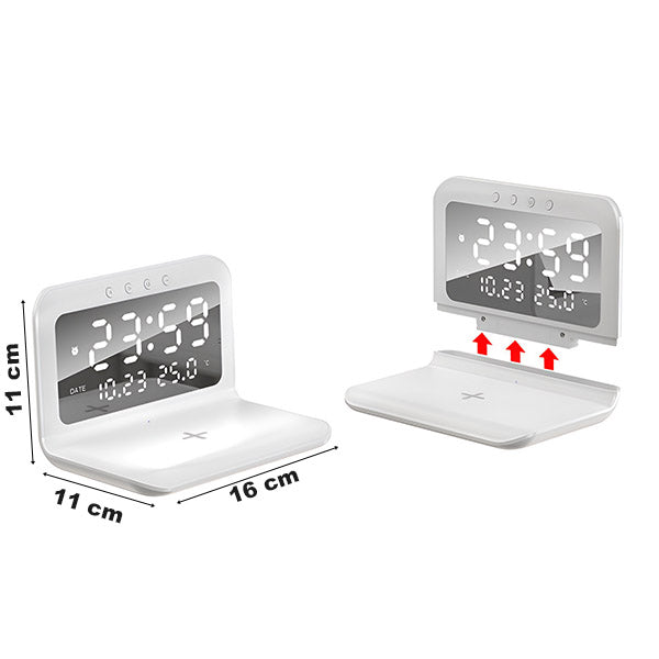 Večnamenska brezžična polnilna postaja 4v1 | DIGIBASE