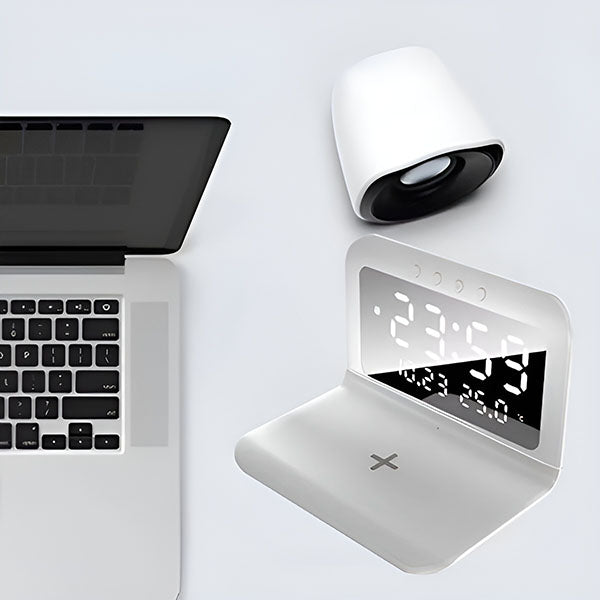 Večnamenska brezžična polnilna postaja 4v1 | DIGIBASE