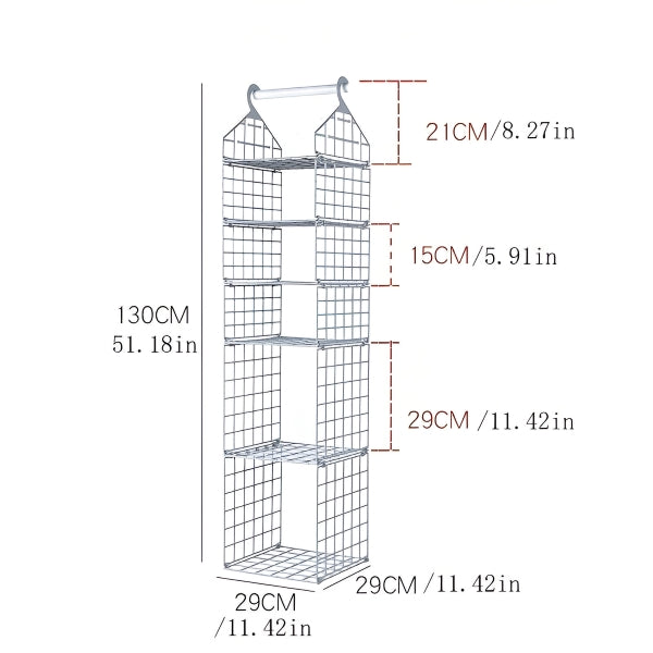 5-slojni zložljivi regal za shranjevanje | FOLDWAY