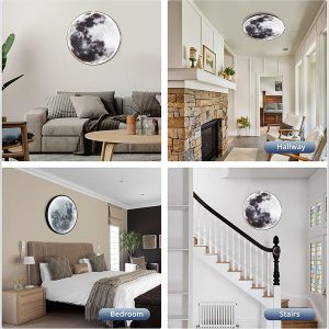 Stenska LED svetilka luna | GLOWLUNA
