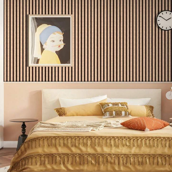 Samolepilna stenska nalepka leseni vzorec | LINEWALL