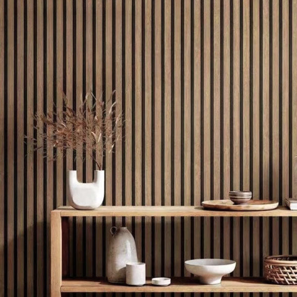 Samolepilna stenska nalepka leseni vzorec | LINEWALL