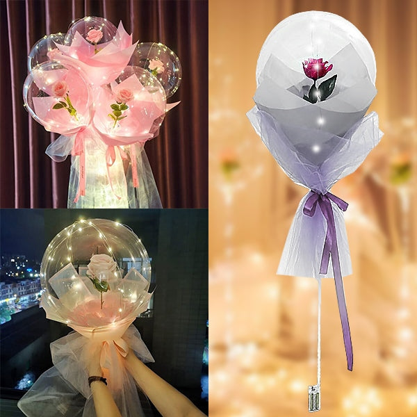 LED balon z vrtnico | LOVEBALLOON