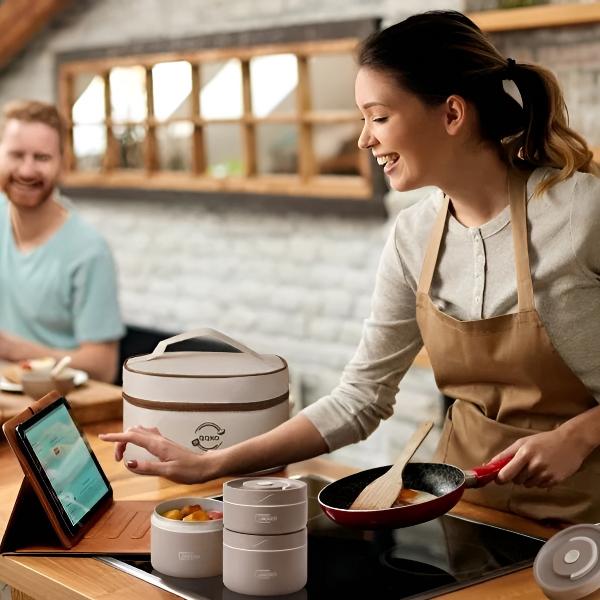 Komplet posod za shranjevanje hrane | LUNCHIO