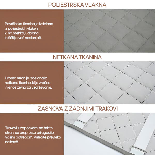 Prevleka za fotelj z žepi | LUXSIT