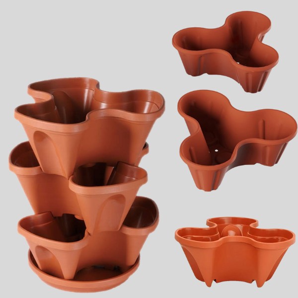 Po višini zložljivi lonci za rože | PLANTUP