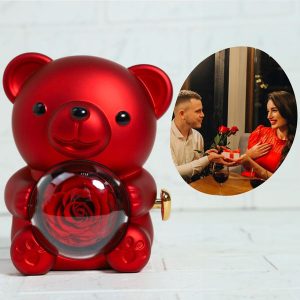 Medvedek z večno vrtnico in skritim predalom | ROSBEAR
