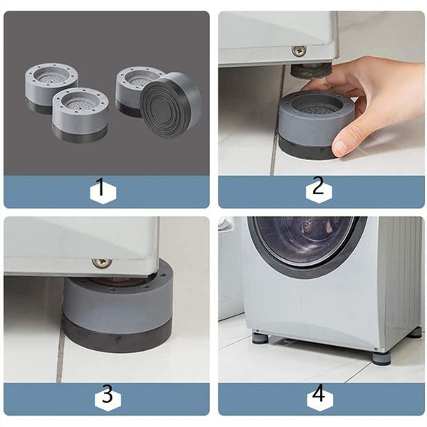 Protivibracijski podstavki 4 kosi | SLIPSTOP