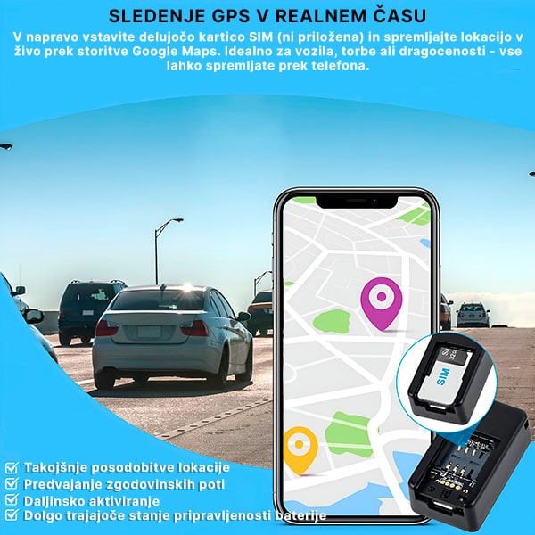 Magnetni mini GPS sledilnik | TREKIO