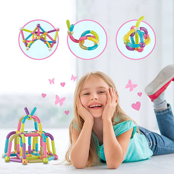 Komplet magnetnih gradnikov za otroke (42 kock) | SUPERBLOCK