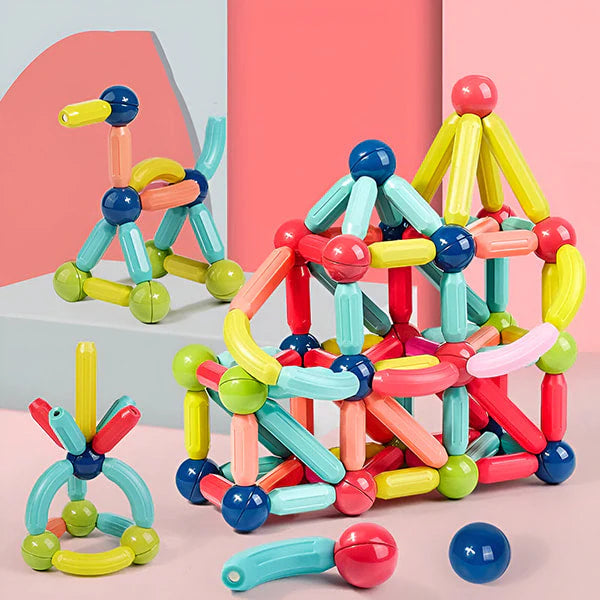 Komplet magnetnih gradnikov za otroke (42 kock) | SUPERBLOCK