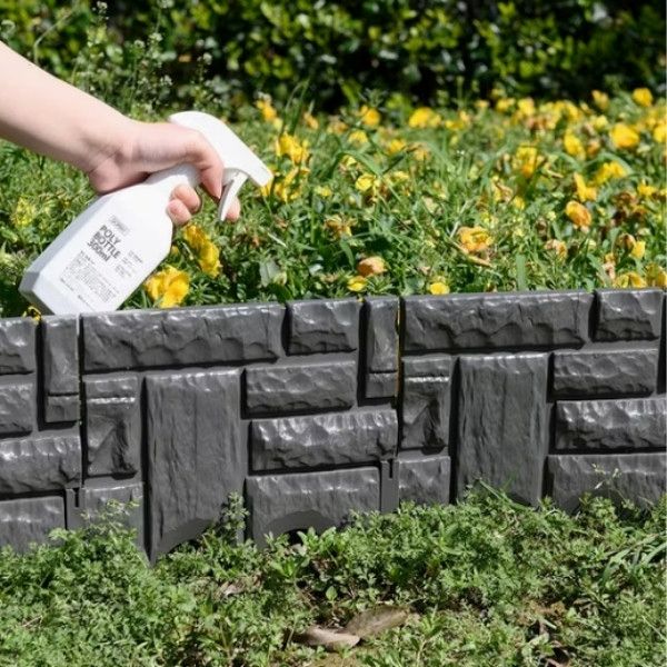 Vrtna ograja z videzom opeke (6 kosov) | TERRABARIC