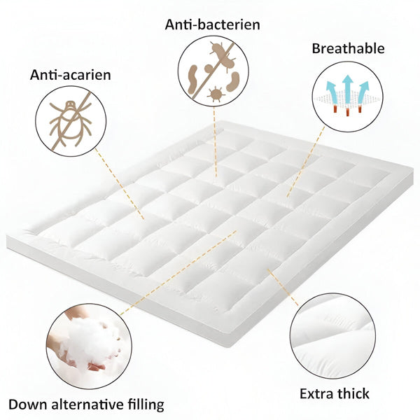 Nadvložek za vzmetnico 2cm | TOPKNER