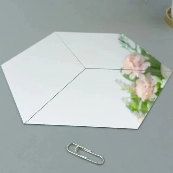 3D zrcalne nalepke diamant | WALLGEM - 32 kosov