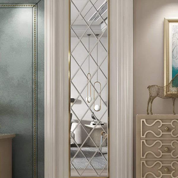 3D zrcalne nalepke diamant | WALLGEM - 32 kosov