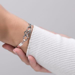 Ženska zapestnica s srčkom | HEARTBRACELET