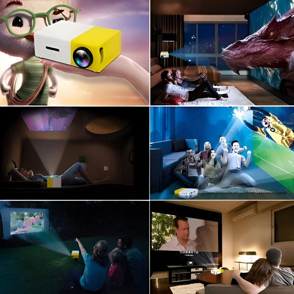 Mini projektor | GOLDICAST