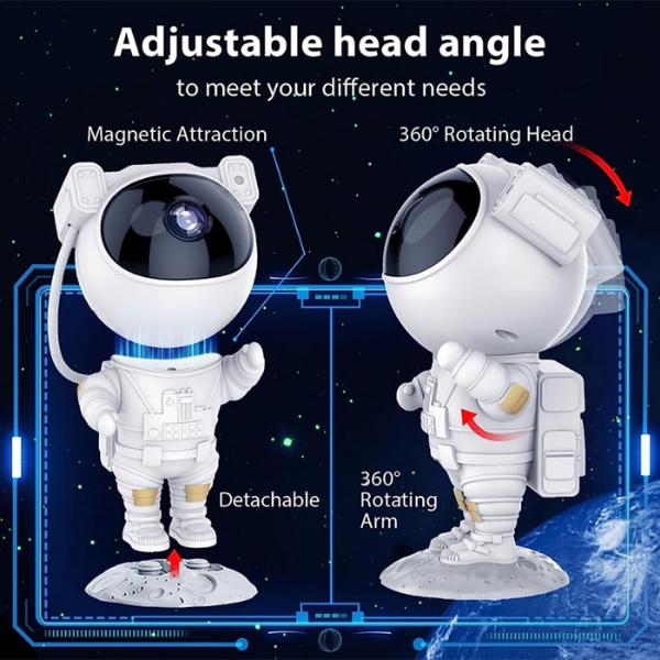 LED galaktični projektor astronavt | ASTROCHAP