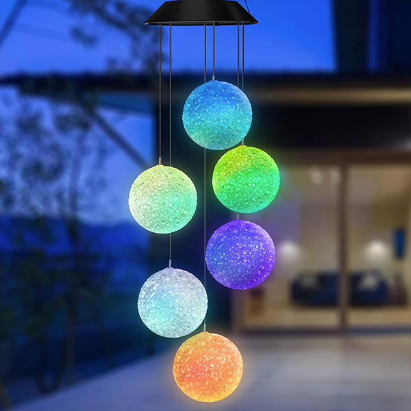 Solarna LED viseča svetilka (6 žarnic) | AURAWIND