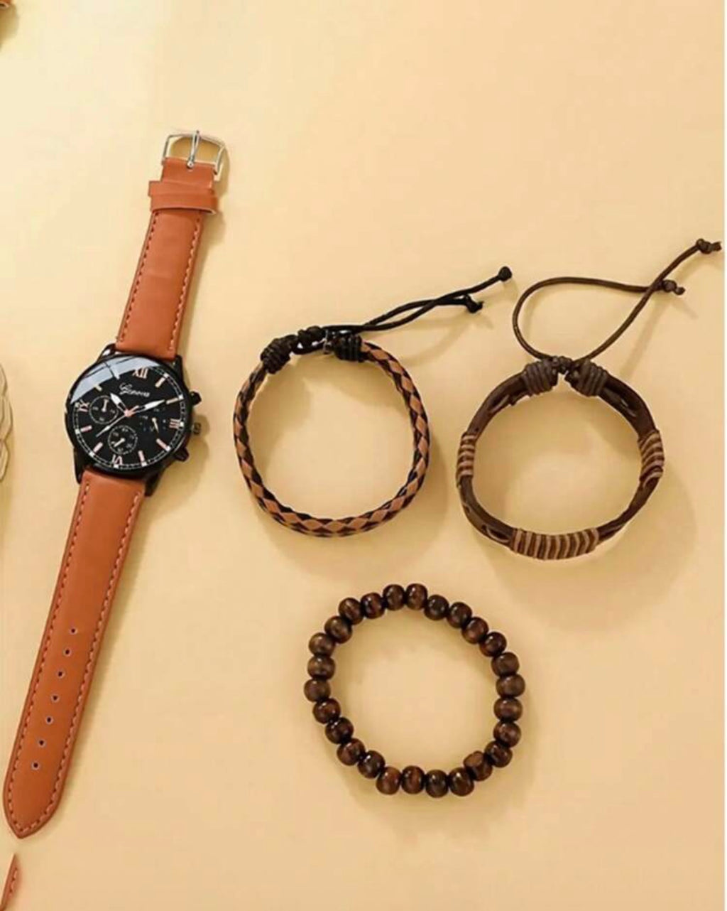 Komplet moške ure s 3 zapestnicami | WRISTADORN
