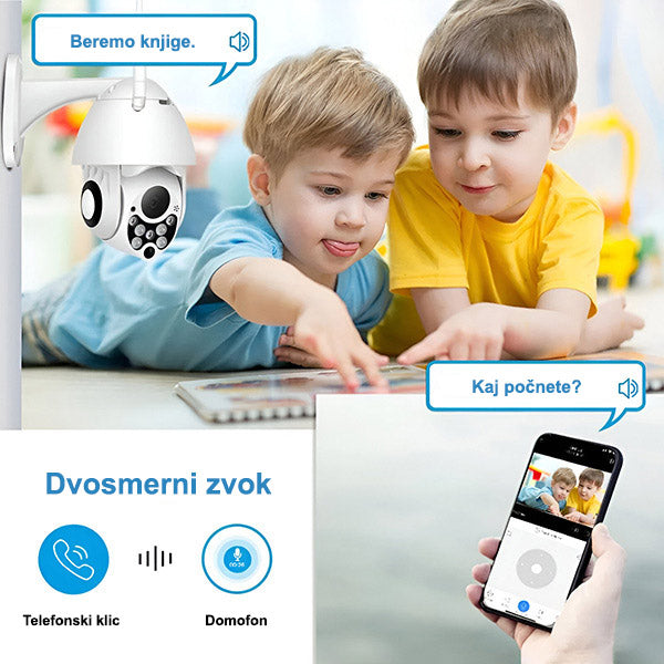 Zunanja in notranja brezžična kamera | DIGICAM