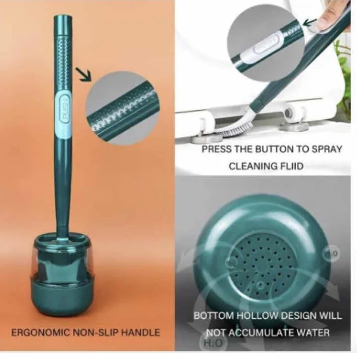 WC ščetka z vgrajenim dozirnikom za čistilo | FLUSHBRUSH