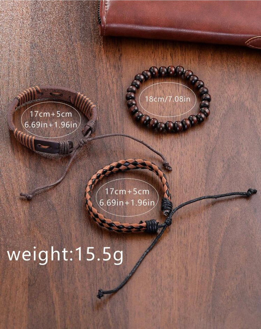 Komplet moške ure s 3 zapestnicami | WRISTADORN
