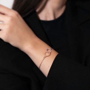 Zapestnica s prepletenima krogoma | FOREVERBRACELET