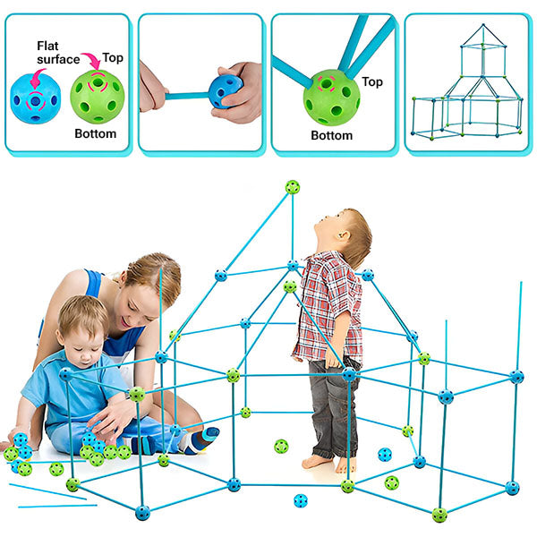 3D komplet za gradnjo magične utrdbe | FORTKID