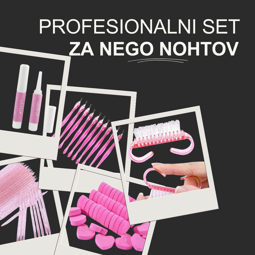 Profesionalni set za nego nohtov 5v1 | NAILKIT