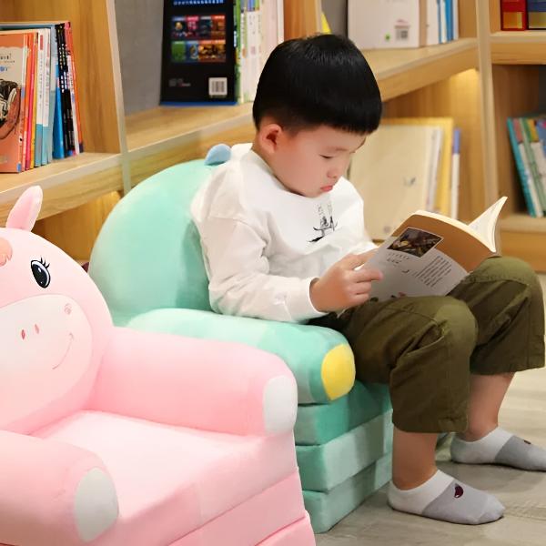 Raztegljiv otroški kavč v obliki živali | KIDSOFA