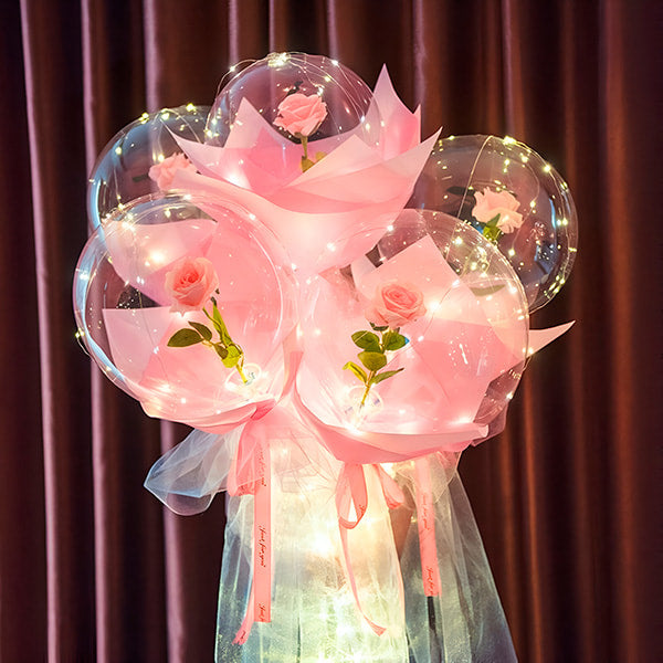 LED balon z vrtnico | LOVEBALLOON