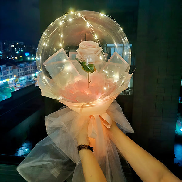 LED balon z vrtnico | LOVEBALLOON