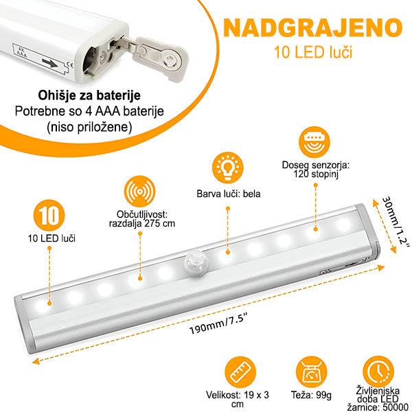 Avtomatska LED senzorska luč | LUMICOM