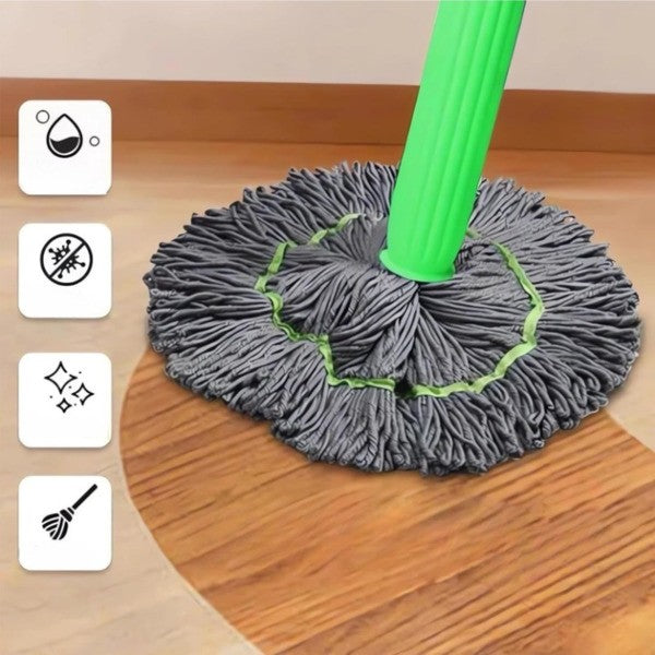 360° vrtljivi okrogli čistilni mop | MOPRION