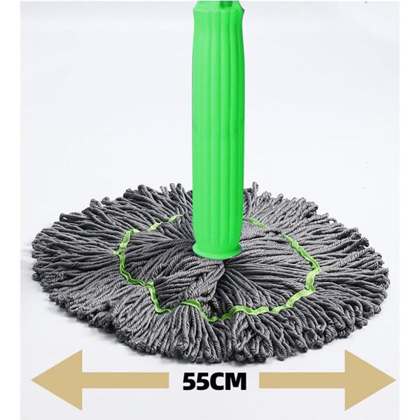 360° vrtljivi okrogli čistilni mop | MOPRION