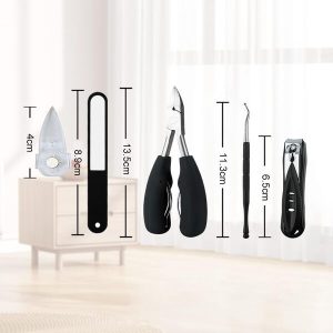 5-delni profesionalni set za striženje nohtov | NAILPRO