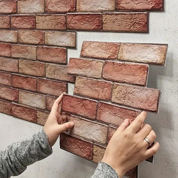3D opečnate tapete (10 kosov) | NYBRICK
