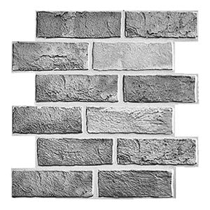 3D opečnate tapete (10 kosov) | NYBRICK
