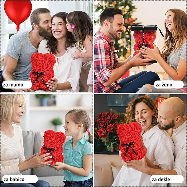 Medvedek iz večnih vrtnic | LOVEBEAR