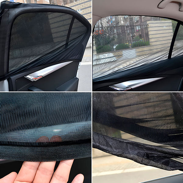 Senčne zavese za stranska okna 4 kosi | SIDESCREEN