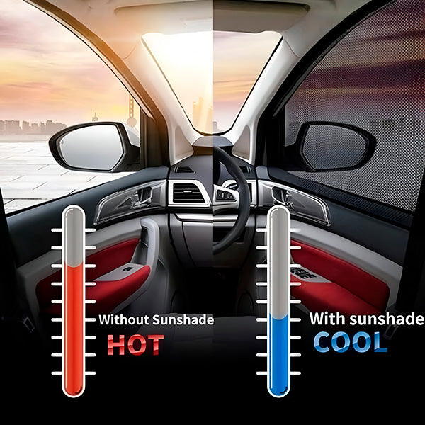 Senčne zavese za stranska okna 4 kosi | SIDESCREEN