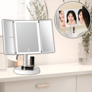 Svetlobno LED ogledalo za ličenje | STARMIRROR