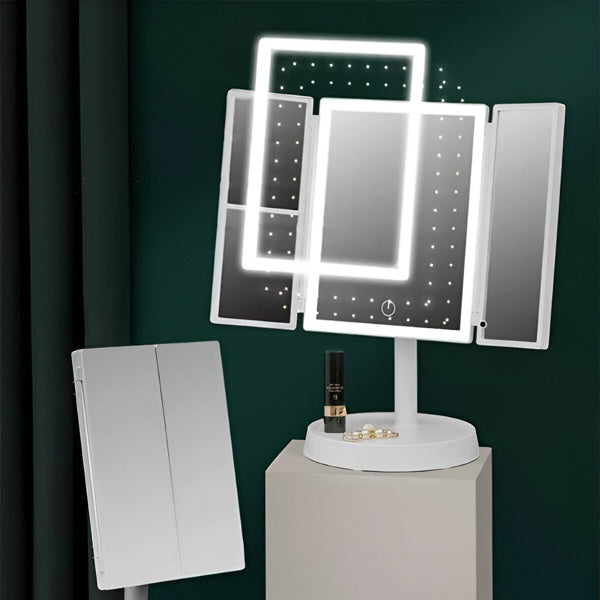 Svetlobno LED ogledalo za ličenje | STARMIRROR