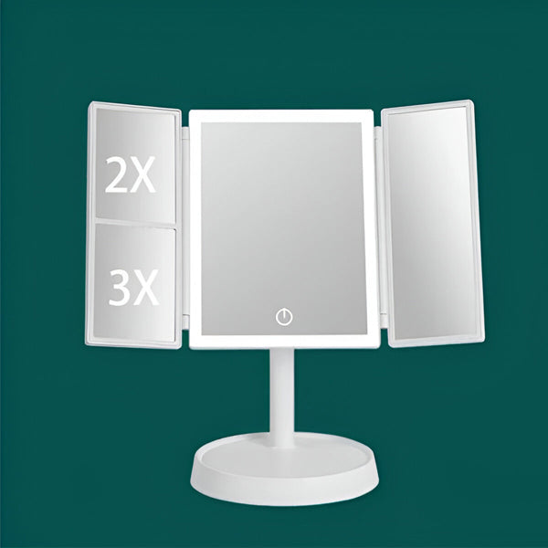Svetlobno LED ogledalo za ličenje | STARMIRROR