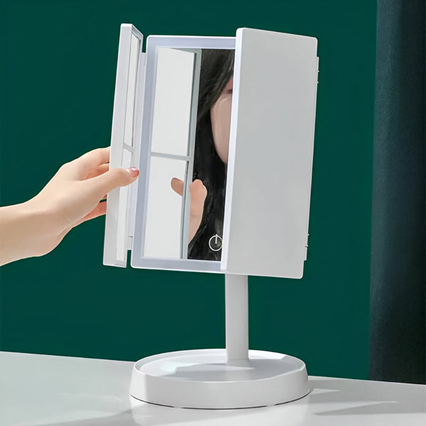 Svetlobno LED ogledalo za ličenje | STARMIRROR